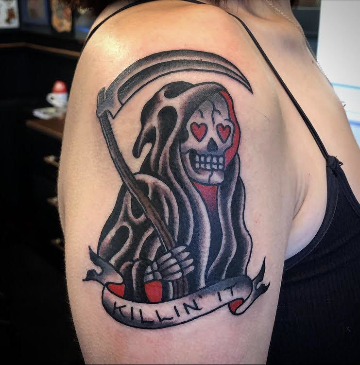Memento Mori Tattoo in Napa
